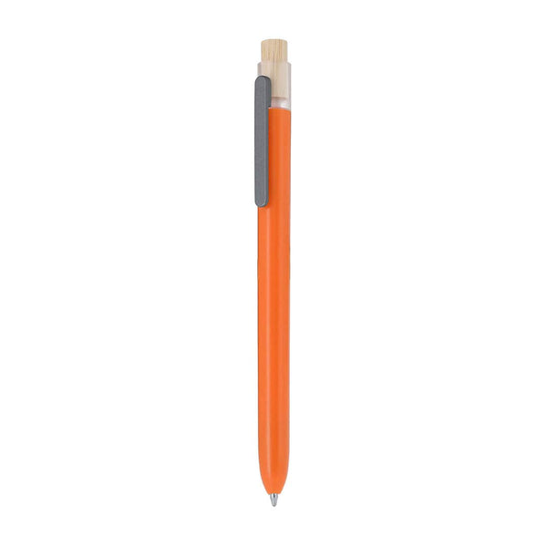 Penna a Sfera Pelnak arancione - personalizzabile con logo