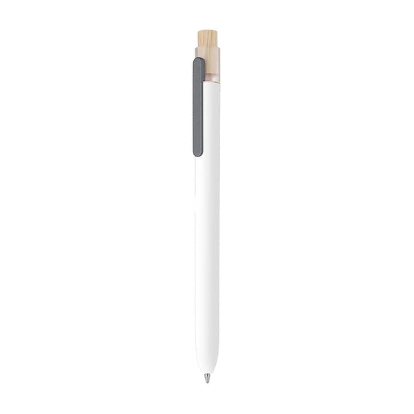 Penna a Sfera Pelnak bianco - personalizzabile con logo