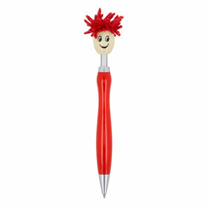 Penna a sfera pelosa - personalizzabile con logo