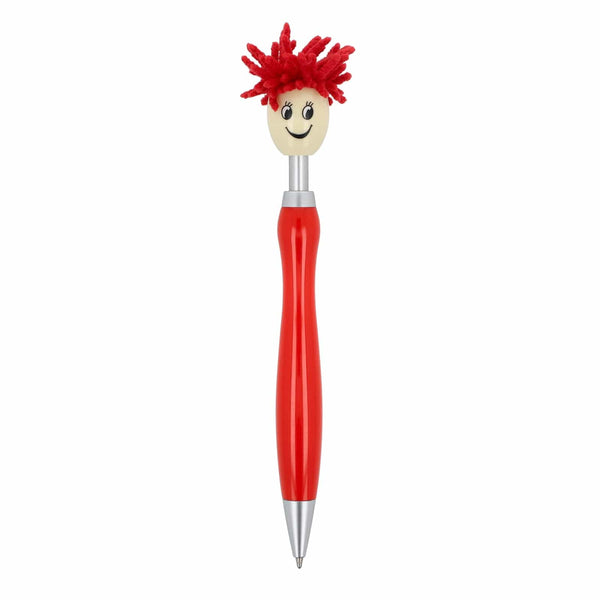 Penna a sfera pelosa - personalizzabile con logo