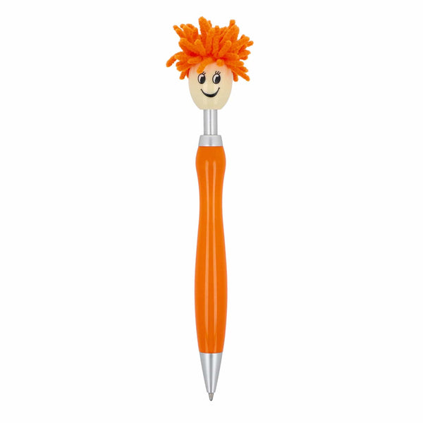 Penna a sfera pelosa - personalizzabile con logo