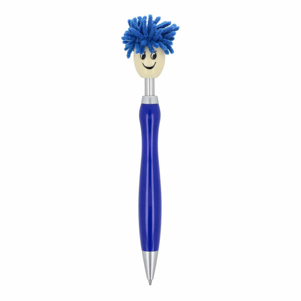 Penna a sfera pelosa - personalizzabile con logo