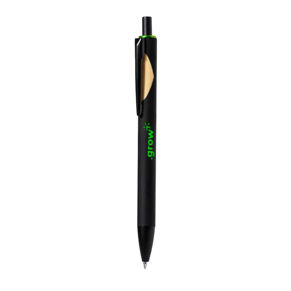 Penna a Sfera Piklam verde - personalizzabile con logo