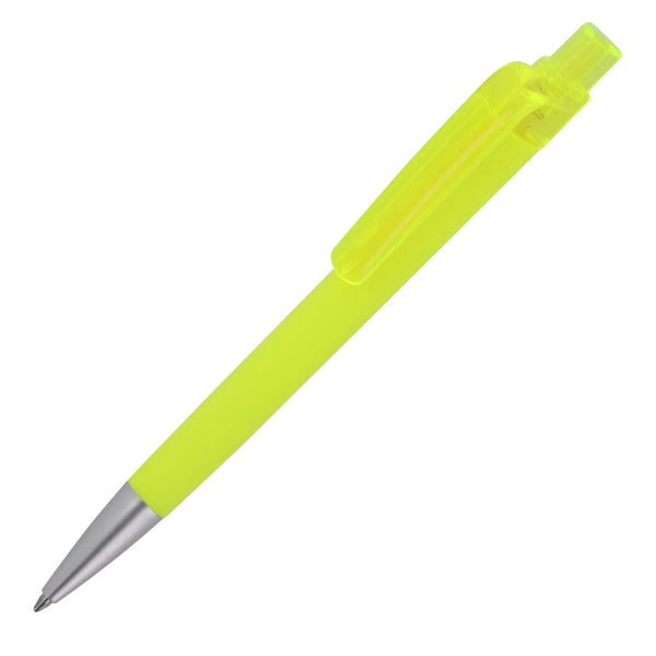 Penna a sfera Prisma giallo - personalizzabile con logo