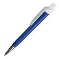 Penna a sfera Prisma NFC blu navy/Bianco - personalizzabile con logo