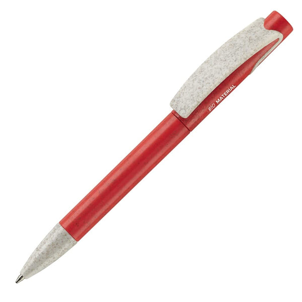 Penna a sfera punto eco Rosso - personalizzabile con logo