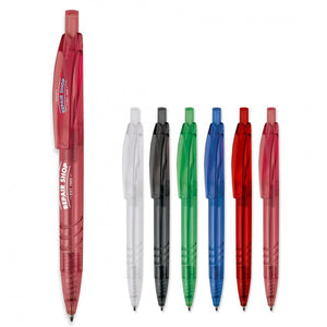 Penna a sfera R-PET color - personalizzabile con logo