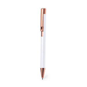 Penna a Sfera Raitox bianco - personalizzabile con logo
