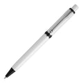 Penna a sfera Raja opaco Bianco / Nero - personalizzabile con logo