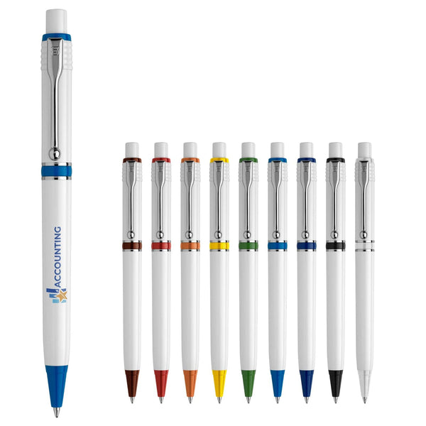 Penna a sfera Raja opaco - personalizzabile con logo