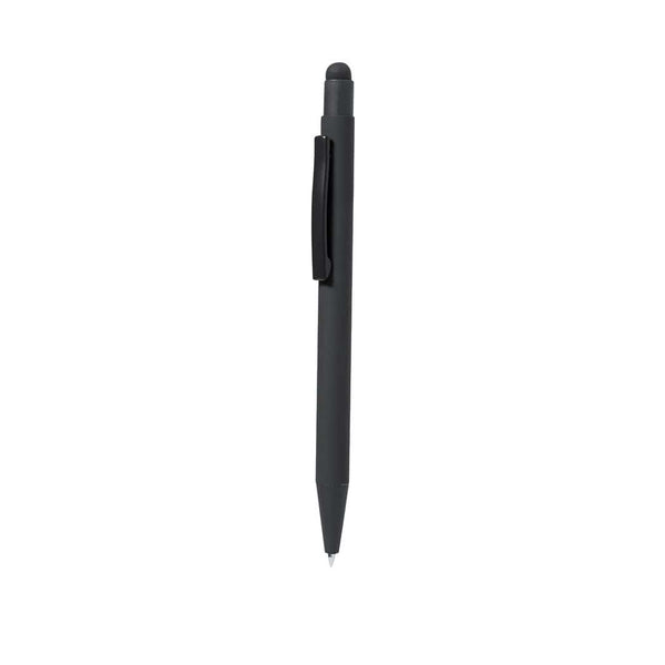 Penna a Sfera Reffel nero - personalizzabile con logo