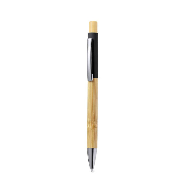 Penna a Sfera Renol nero - personalizzabile con logo