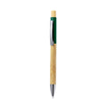 Penna a Sfera Renol verde escuro - personalizzabile con logo