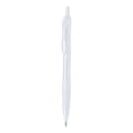 Penna a Sfera Rorin bianco - personalizzabile con logo