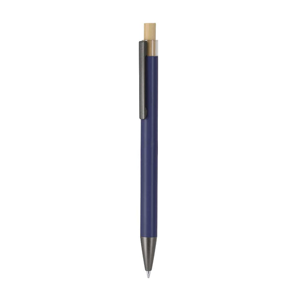 Penna a Sfera Rowan blu navy - personalizzabile con logo