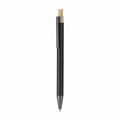 Penna a Sfera Rowan nero - personalizzabile con logo