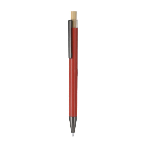 Penna a Sfera Rowan rosso - personalizzabile con logo