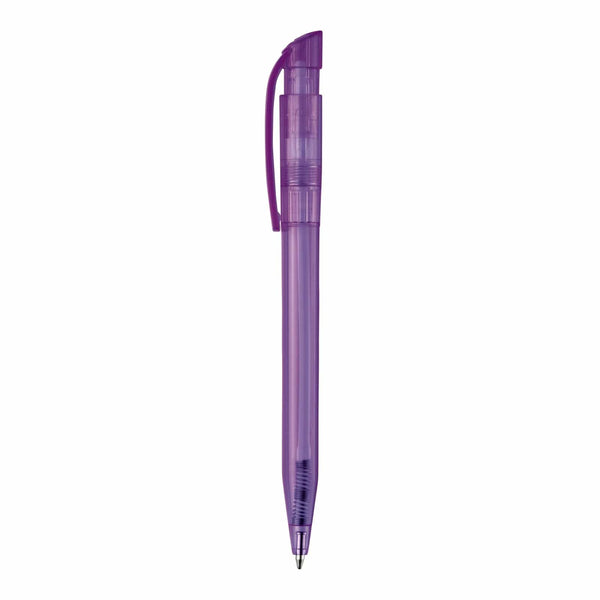 Penna a sfera S45 Clear transparente - personalizzabile con logo