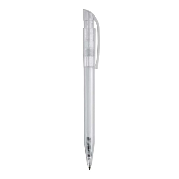 Penna a sfera S45 Clear transparente - personalizzabile con logo