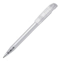 Penna a sfera S45 Clear transparente Trasparente - personalizzabile con logo