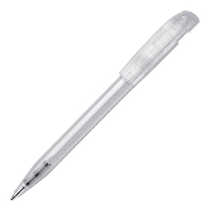 Penna a sfera S45 Clear transparente Trasparente - personalizzabile con logo