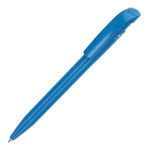Penna a sfera S45 recycled opaco azzurro - personalizzabile con logo