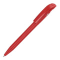 Penna a sfera S45 recycled opaco rosso - personalizzabile con logo