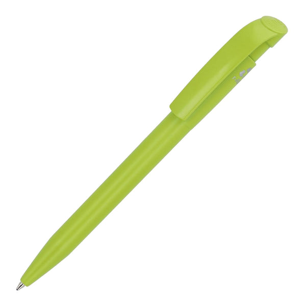 Penna a sfera S45 recycled opaco verde - personalizzabile con logo