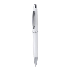 Penna a Sfera Senar bianco - personalizzabile con logo