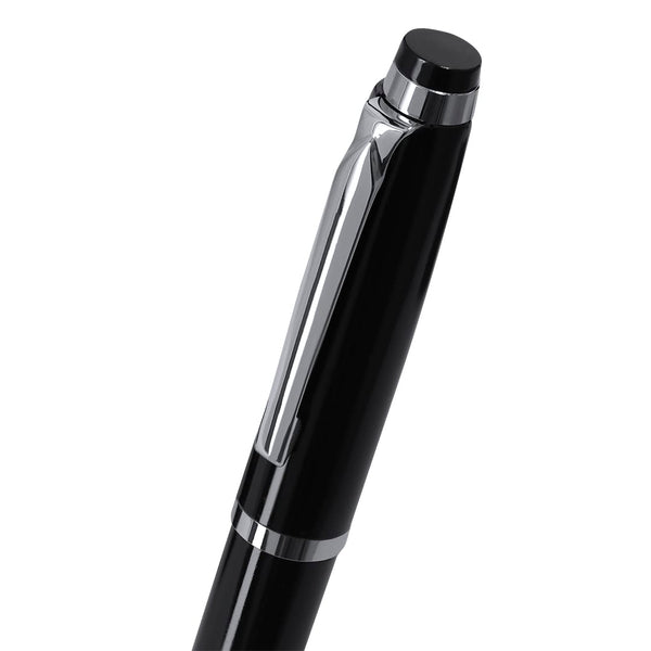 Penna a Sfera Sletto nero - personalizzabile con logo