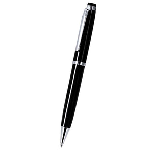 Penna a Sfera Sletto nero - personalizzabile con logo