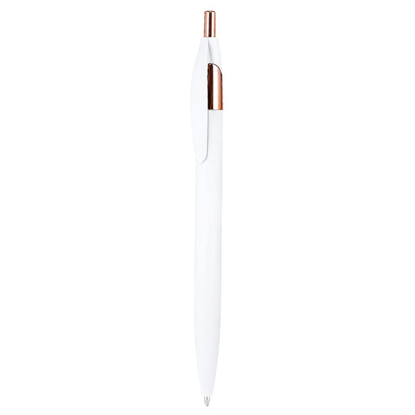 Penna a Sfera Sorin bianco - personalizzabile con logo