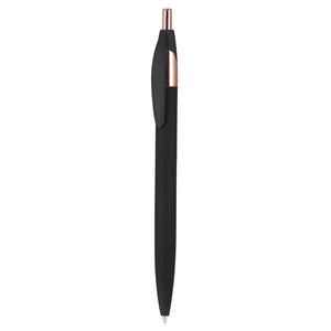 Penna a Sfera Sorin nero - personalizzabile con logo
