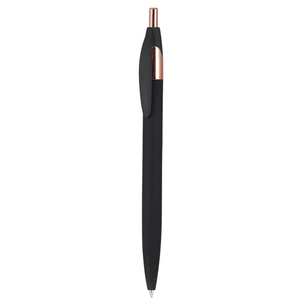 Penna a Sfera Sorin nero - personalizzabile con logo