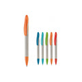 Penna a sfera Speedy eco Beige / Rosso - personalizzabile con logo