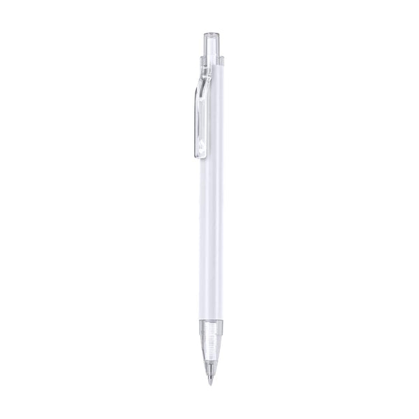 Penna a Sfera Stasian bianco - personalizzabile con logo