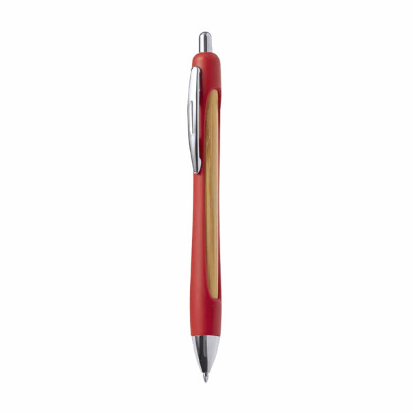 Penna a Sfera Storm rosso - personalizzabile con logo