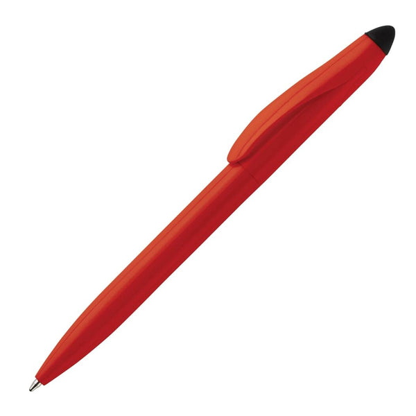 Penna a sfera Stylus Touchy Rosso / Nero - personalizzabile con logo
