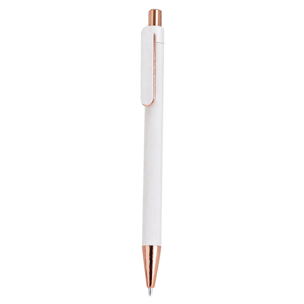 Penna a Sfera Taroon bianco - personalizzabile con logo