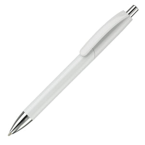 Penna a sfera Texas Hard Colour Bianco - personalizzabile con logo