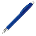 Penna a sfera Texas Hard Colour blu navy - personalizzabile con logo