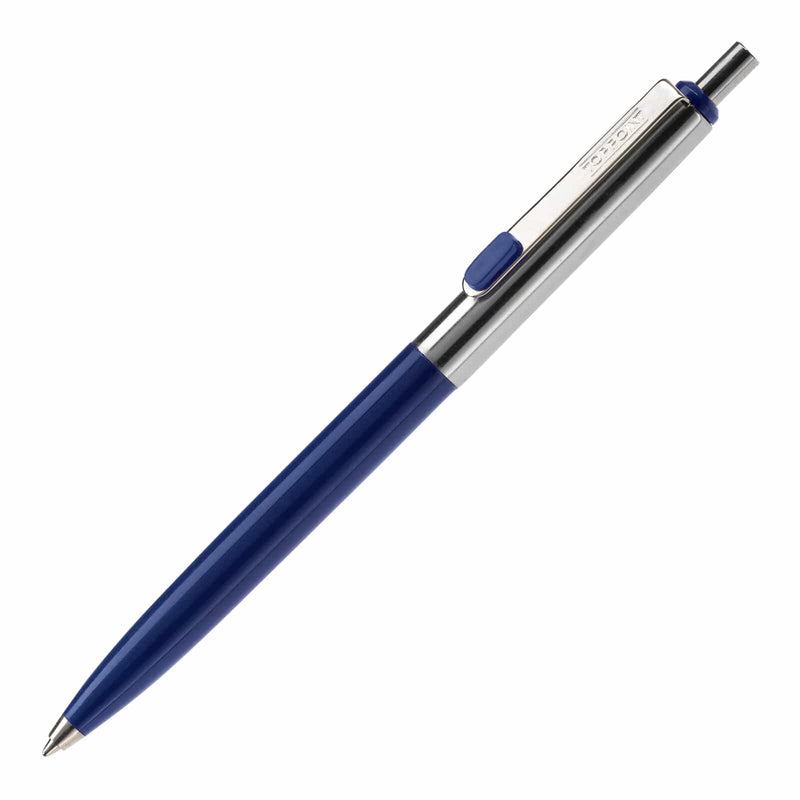 Penna a sfera Topper blu navy - personalizzabile con logo