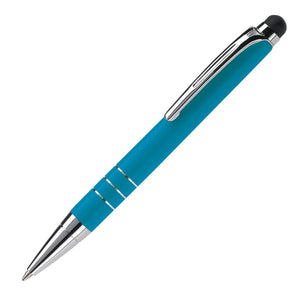 Penna a sfera Touch Screen color Blu - personalizzabile con logo