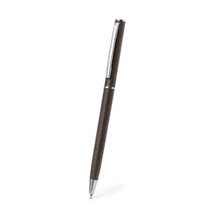 Penna a Sfera Trall marrone - personalizzabile con logo