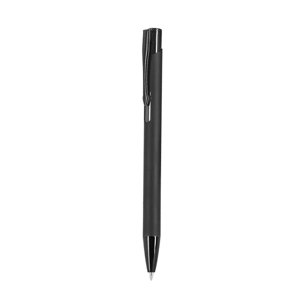 Penna a Sfera Trombolix nero - personalizzabile con logo
