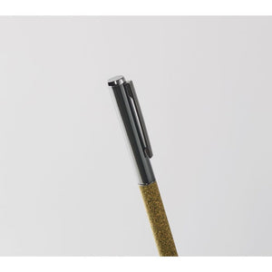 Penna a sfera Twist in metallo Green Verde - personalizzabile con logo