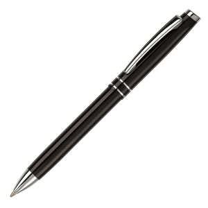 Penna a sfera Two Stripes Nero - personalizzabile con logo