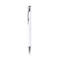 Penna a Sfera Uzor bianco - personalizzabile con logo