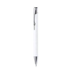 Penna a Sfera Uzor bianco - personalizzabile con logo