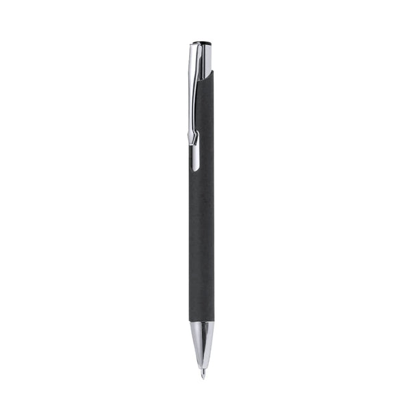 Penna a Sfera Uzor nero - personalizzabile con logo